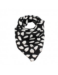 Pañuelo Dalmatian Black 70x70