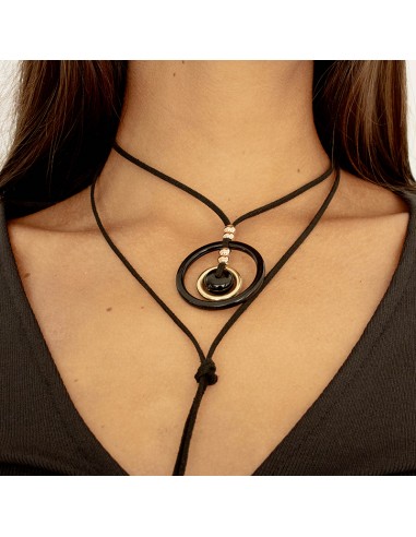 Collar Noir Halo