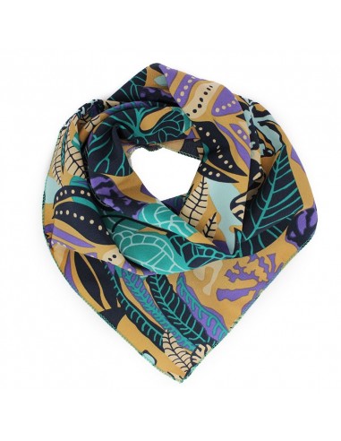 Pañuelo Ida Lila 70x70