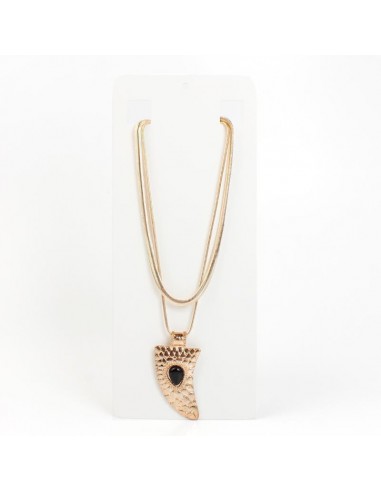 Collar Black Gold Boho