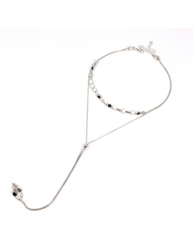 Collar Silver Stones