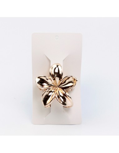 Broche Flor Hawaiana Gold Medium