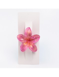 Broche Flor Hawaiana Gold Splash