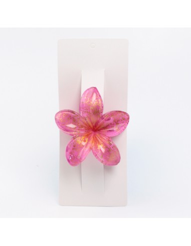 Broche Flor Hawaiana Gold Splash