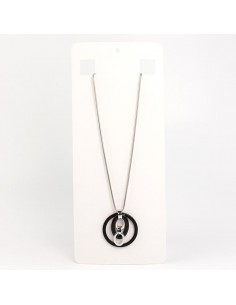 Collar Black & Silver