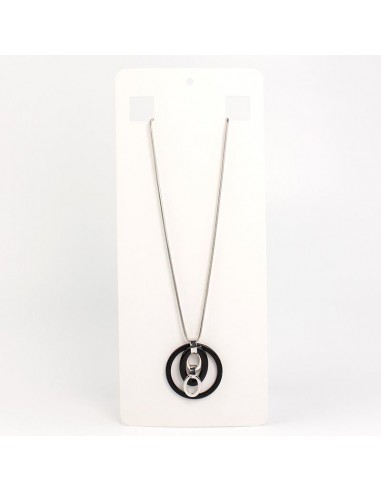 Collar Black & Silver