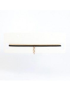 Choker Gold Black