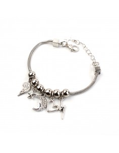 Pulsera Charms Silver