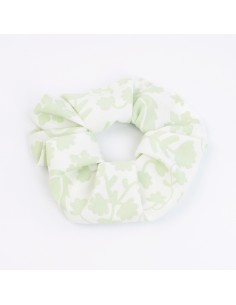 Scrunchie Botanic Green