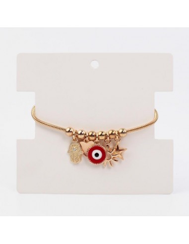 Pulsera de Cadena Gold Charms