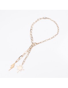 Collar Corbatero de Cadena Ray