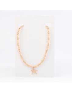 Collar Golden Starfish