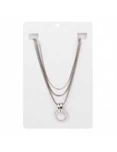 Collar Silver Circle ex BS1713