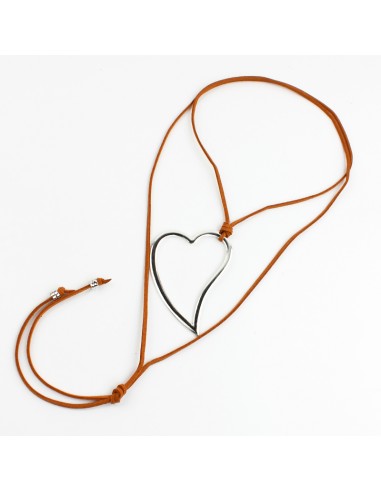 Collar de Gamuza Cuore