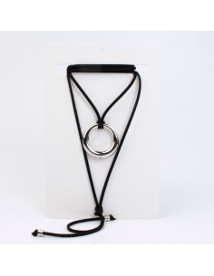 Collar de Gamuza Circle