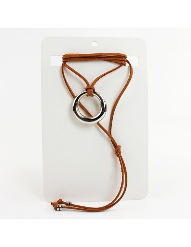 Collar de Gamuza Circle