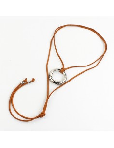 Collar de Gamuza Circle