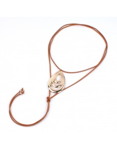 Collar de Gamuza Gold Organic New