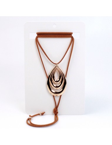 Collar de Gamuza Gold Organic New