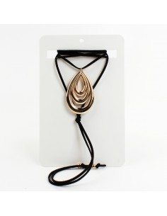 Collar de Gamuza Gold Organic New