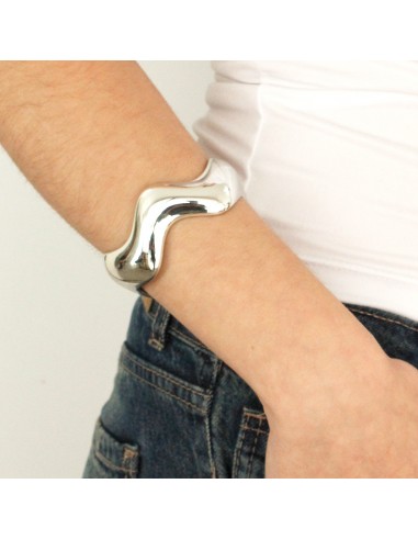 Brazalete Orgánico Great Waves Silver