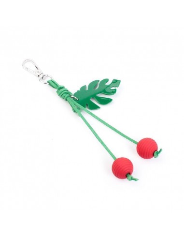 Llavero de Gamuza Suede Cherry
