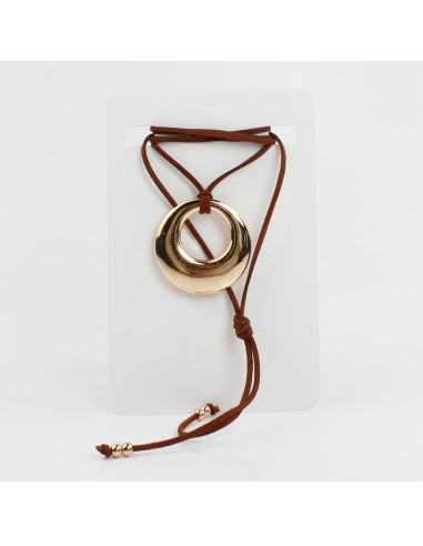 Collar de Gamuza Golden Circle