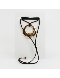 Collar de Gamuza Golden Circle