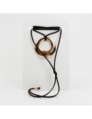 Collar de Gamuza Golden Circle