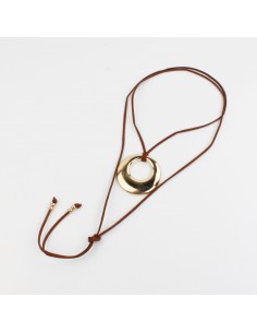 Collar de Gamuza Golden Circle