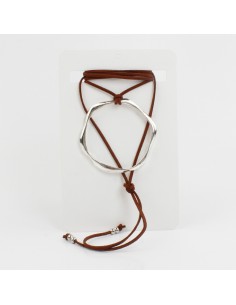 Collar de Gamuza Big Orbe