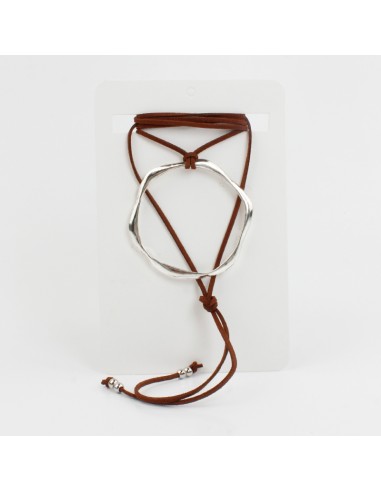 Collar de Gamuza Big Orbe