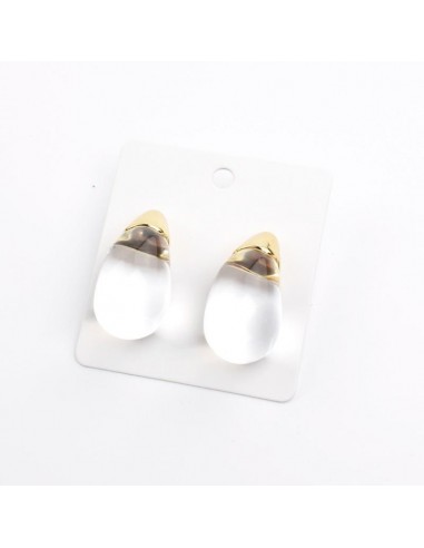 Aro Chunky Crystal Drop Gold
