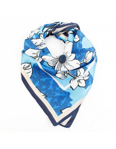 Pañuelo Forest Cyan (70x70)