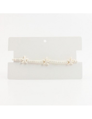 Tobillera White Pearl