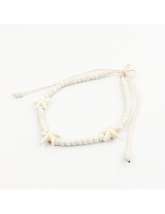 Tobillera White Pearl