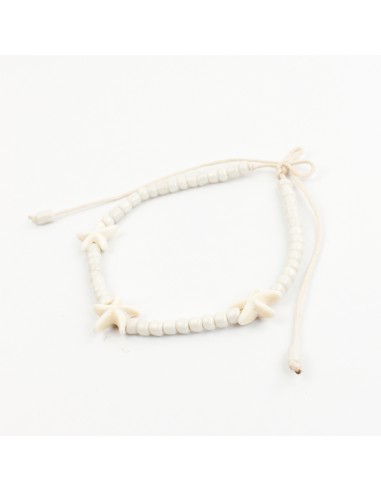 Tobillera White Pearl