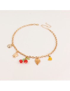 Collar Multicharms Summer Fruits