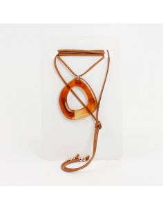 Collar de Gamuza Organic Acrylic