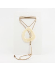 Collar de Gamuza Organic Acrylic