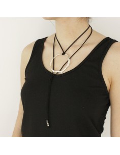 Collar de Gamuza Big Orbe