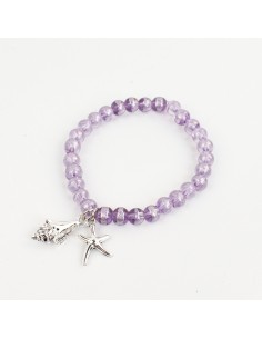 Pulsera Elástica Silver Sea