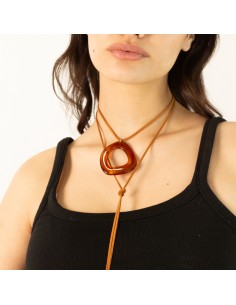 Collar de Gamuza Organic Acrylic