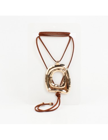 Collar de Gamuza Geometric