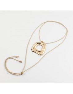 Collar de Gamuza Geometric