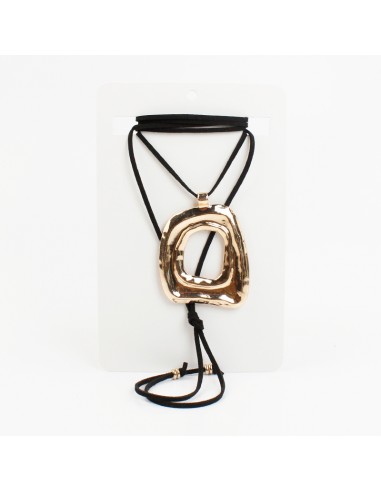 Collar de Gamuza Geometric