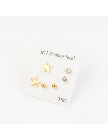 Set Mini Acero Zella Gold (J7681)