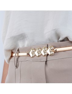 Cinturón Elastizado Heart Gold