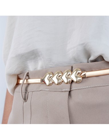 Cinturón Elastizado Heart Gold