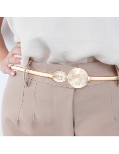 Cinturón Elastizado Amber Gold